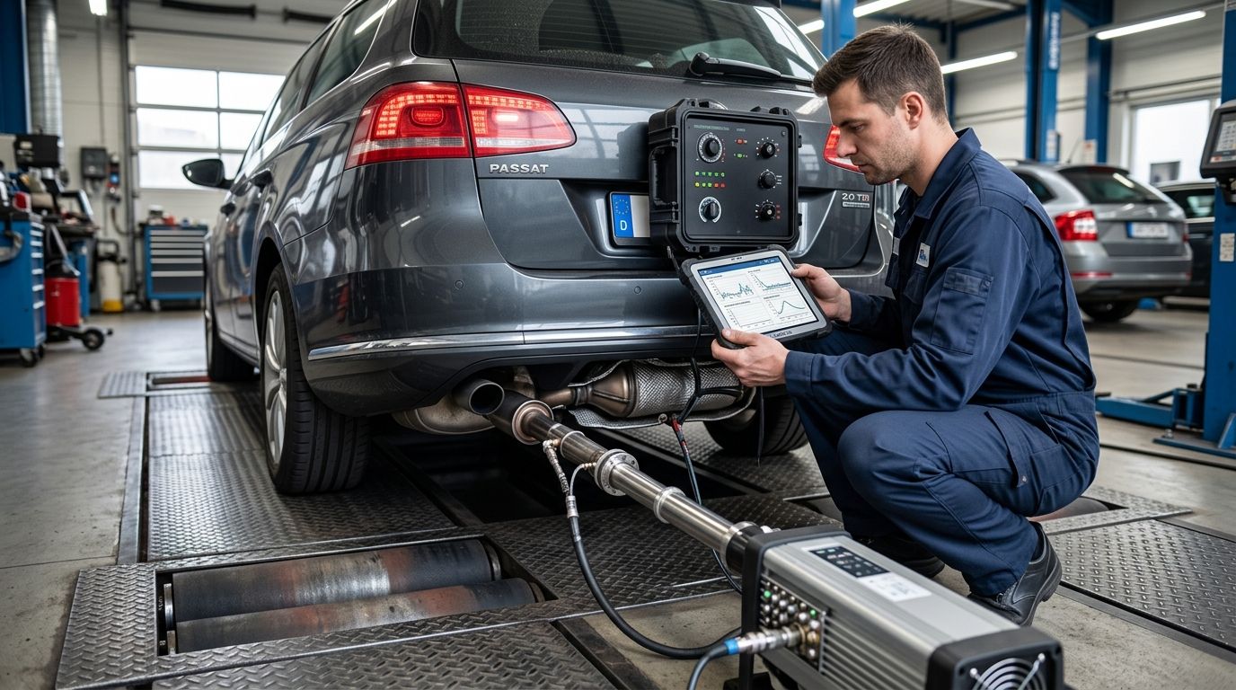 Rygorystyczne normy emisji spalin i kontrola system&oacute;w DPF